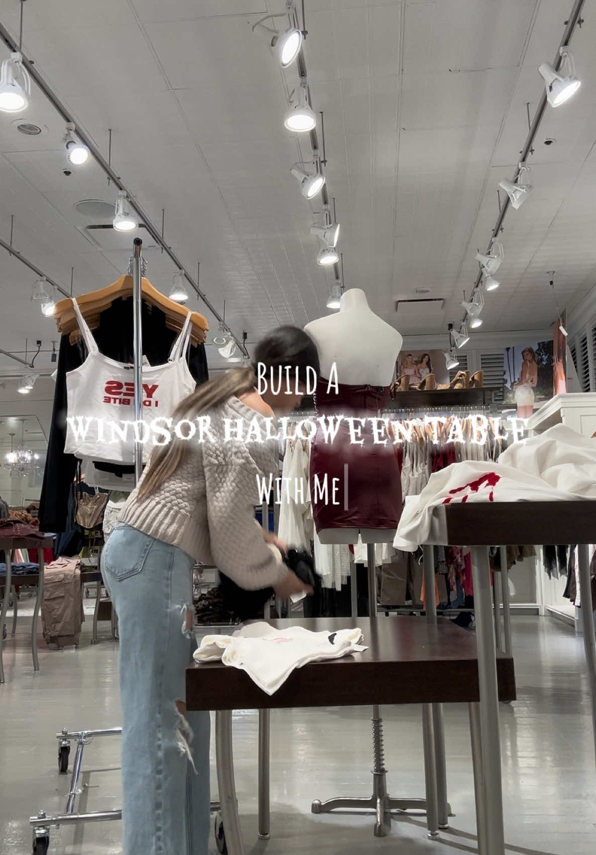Halloween Windsor Shenanigans🦇🕸️✨ #fyp #parati #workvlog #windsorstore#halloween 