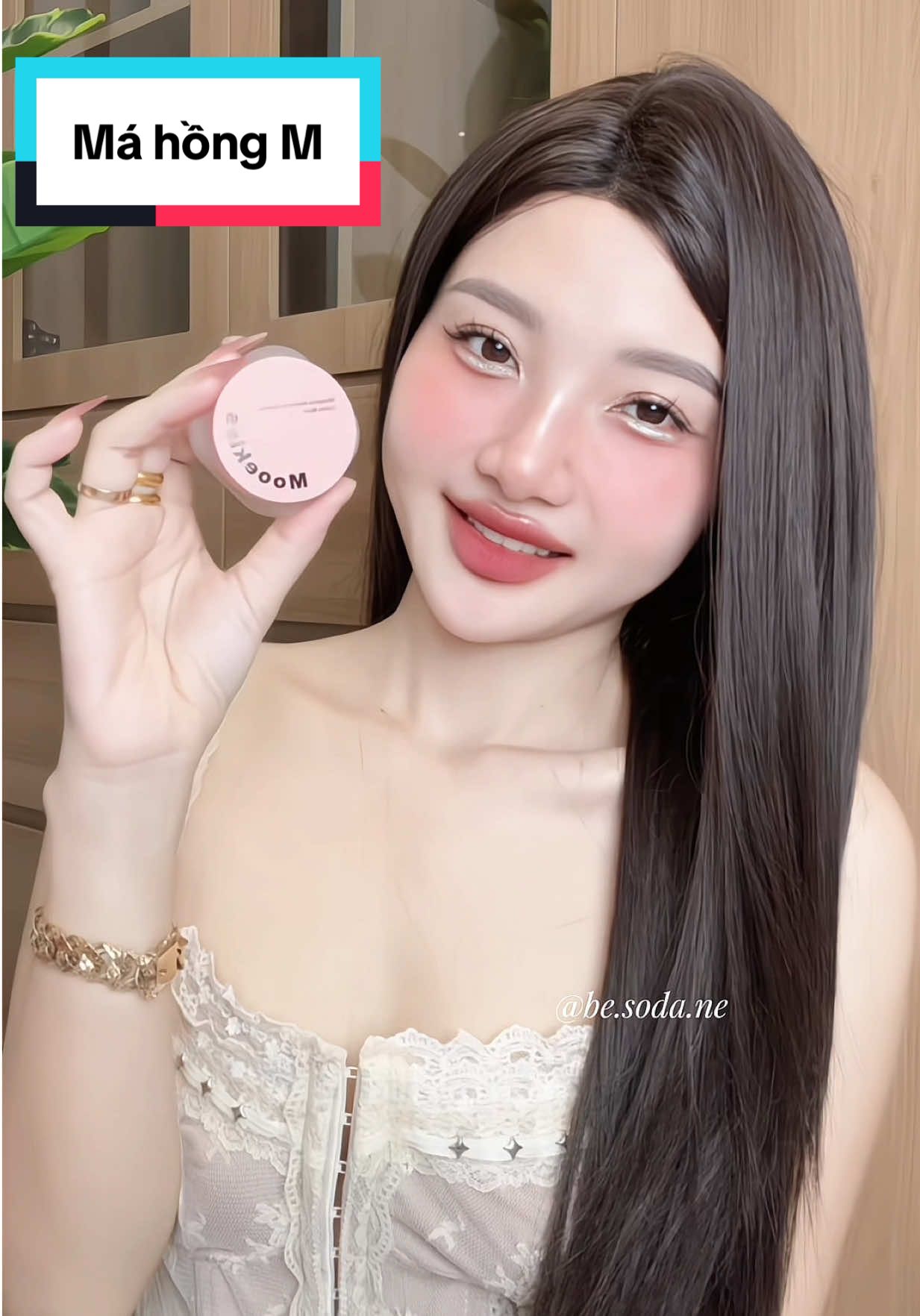 Phấn má dạng kem Mooekis #mahong #mahongkem #mooekiss #lamdep 