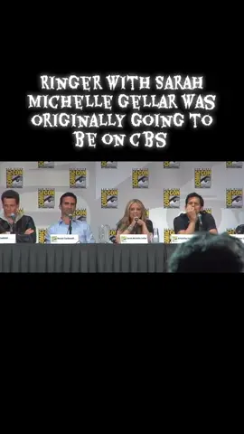Sarah Michelle Gellar and the cast of Ringer at comic con in 2011. #sarahmichellegellar #ringer #buffythevampireslayer #ioangruffudd #lost 