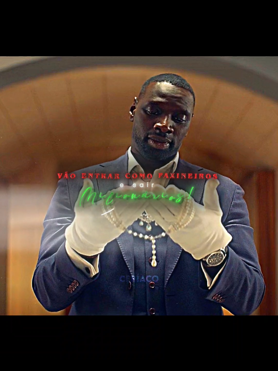 vão entrar como faxineiros, e sair milionários... 🔥 #lupin #arsenelupin #diop #luvre #foryou 
