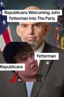 Republicans Welcoming John Fetterman Into The Party #Foryou #foryoupage #capcut #tiktok #viral 