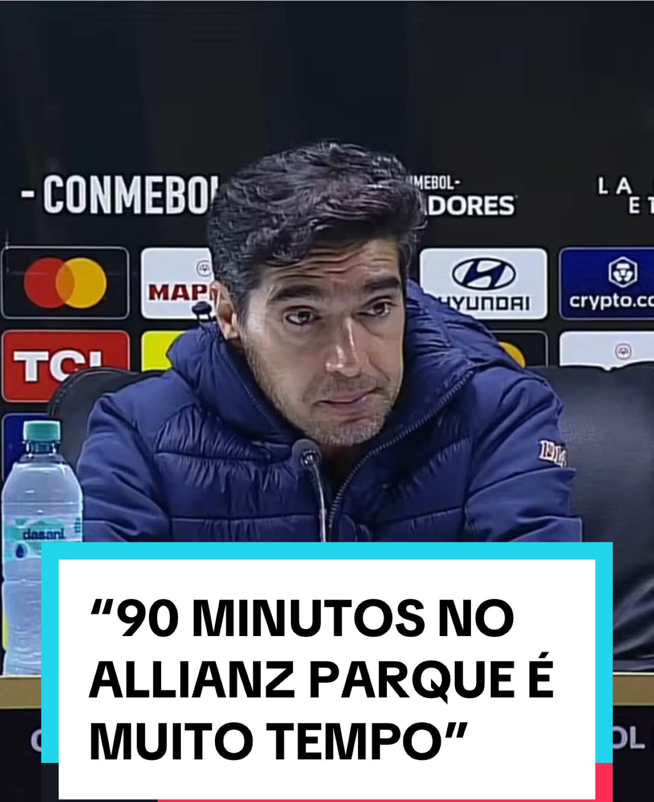 “90 MINUTOS NO ALLIANZ PARQUE É MUITO TEMPO”⏳ Durante entrevista coletiva após derrota do Palmeiras pela LDU, Abel Ferreira, técnico palmeirense, acredita que sua equipe é capaz de reverter o jogo em casa e se classificar para a final da Copa Libertadores! Quer saber mais? Acesse o link em nossa bio!📲 #palmeiras #futebol #futebolbrasileiro #libertadores 