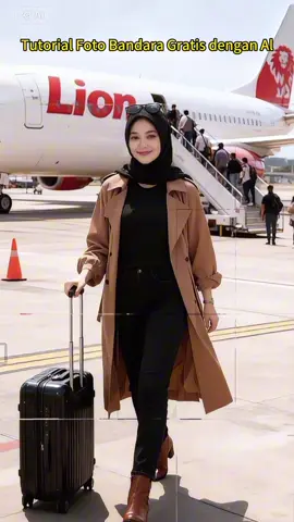 #capcut #capcutpioneer Buat foto perjalanan ke bandara menggunakan AI secara gratis, caranya sangat sederhana, hanya perlu satu foto saja untuk menyelesaikannya. Segera coba tutorial saya, dan saya menantikan foto hasil karyamu! #capcutforus  #fyp #aifoto 