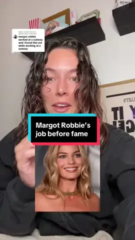 Replying to @Dani (lesbian spiderman) Margot Robbie’s job before fame It’s so unexpected to me… She’s just a girl. #margotrobbie #celebritynews #popculture #greenscreen #greenscreenvideo 