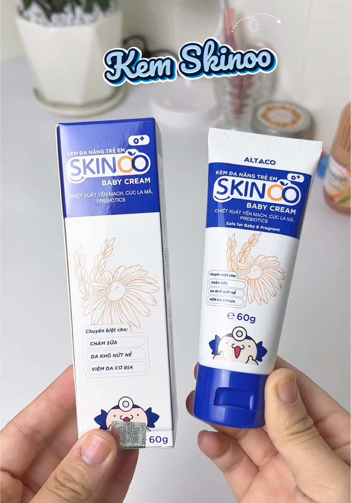 Bí quyết mùa hanh khô để da con luôn mềm mịn  #kemboidachobe #kemdanangtreem #kemboiviemdacodia #kemboichamsua #skinoo 