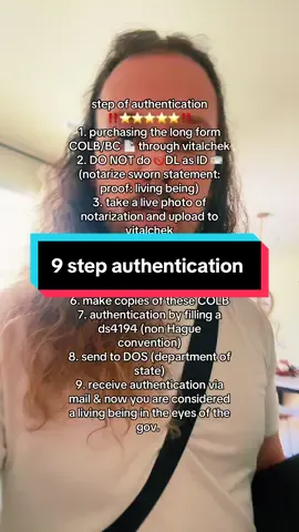Authentication process in 9 steps 