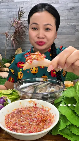 Cá đục ăn gỏi - món ăn quen thuộc  dân biển. #thuoccoba #mukbang #dacsanvietnam #ancungtiktok #xuhuong 