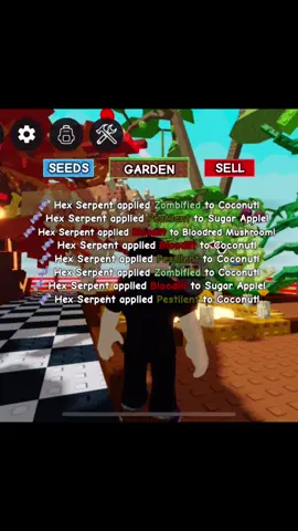 hex serpent is op #growagarden #roblox #gag 