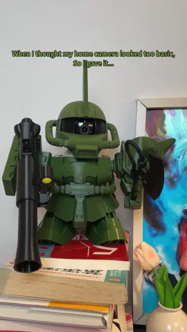 POV: You just turned your home into a Gundam base  #zaku #camara #cool #gift #3dprinting 