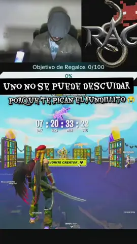 Bananin ligón 🤭 Dami coqueto 🥵 Hoy estuvo divertido el live 🤙 (hoy no quería prender porque creí que estaría solo y nos visitaron ) 😭 #snakerag #fortnite #streamerpequeño 