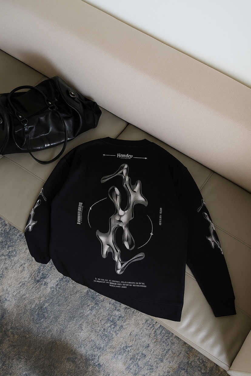 Hemdev Tshirt Longsleeve Carry Out Black✨ #hemdev#tshirtlongsleeve  