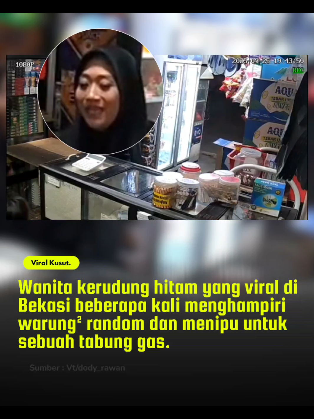 Infonya dia sudah beberapa kali mendatangi warung madura di sekitaran Jakarta dan Bekasi, hati² untuk para pelaku usaha jangan sampai kena tipu ya.. 