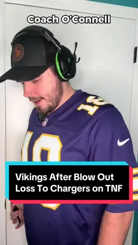 Vikings After Blow Out Loss To Chargers on TNF #nfl #nfltrending #nflfootball #vikings #chargers 