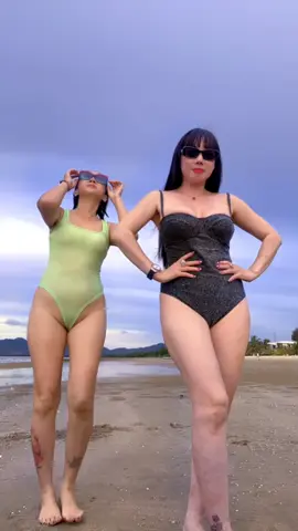 Đi biển cùng em k #xuhuon #dibien #dibienmacgi #quanlotren #bikinimodel 