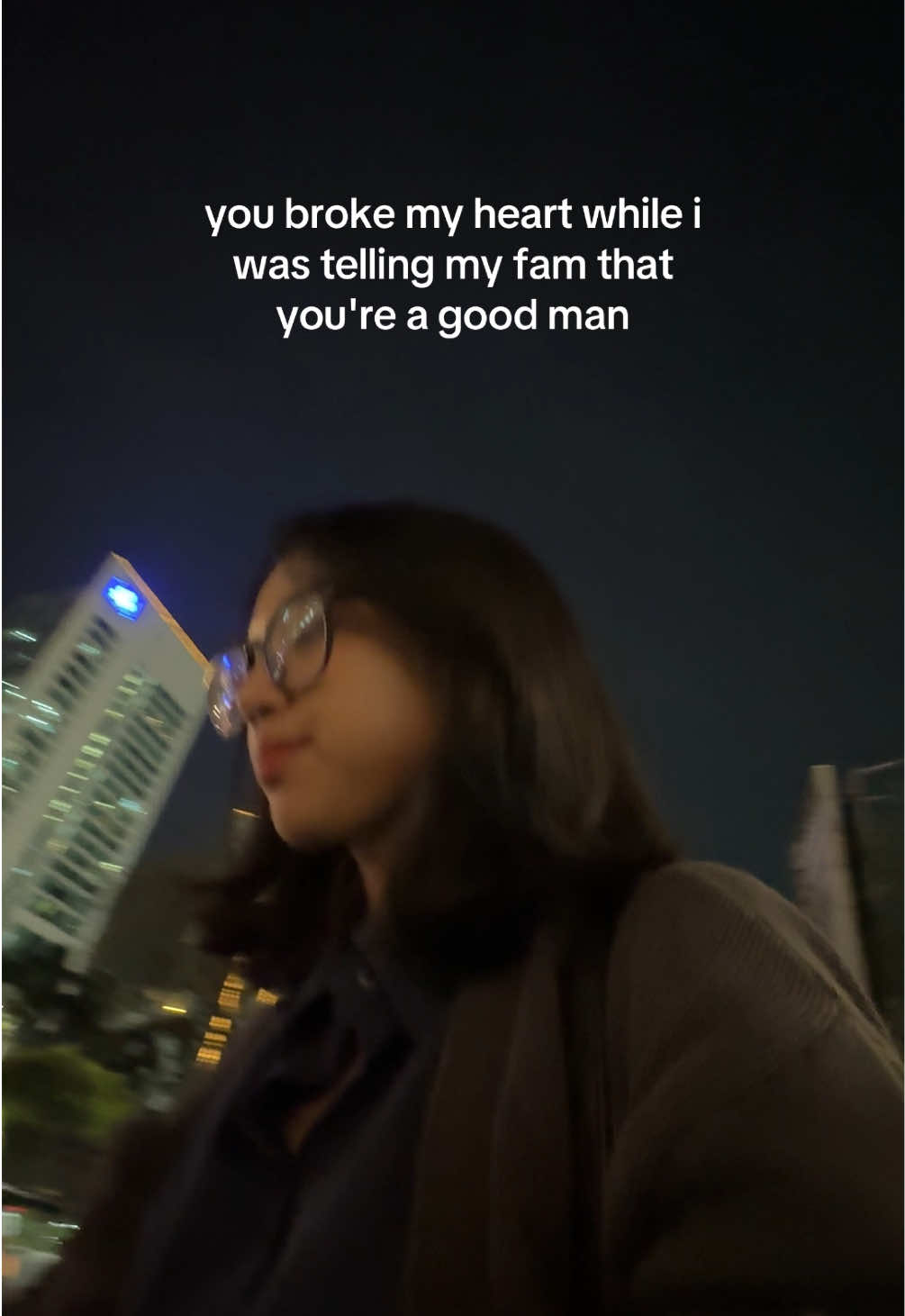 You lied. Even to yourself.