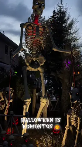 Edmonton really knows how to do Halloween right! 👻 One of the spookiest and most beautiful houses in Alberta 🎃 📍 Maisie’s Magical + Christmas House — pure Halloween magic ✨  #halloweenlook #canada_life🇨🇦 #scary #october #crazy 