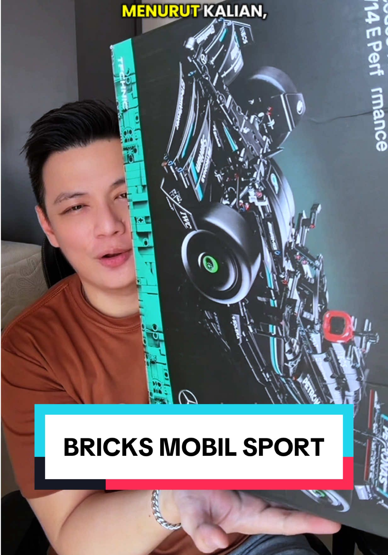 Bricks Mobil Sport F1 yang gedenya kebangetan #bricksmobil #nanobricks #lego #legomobil #mobilsport