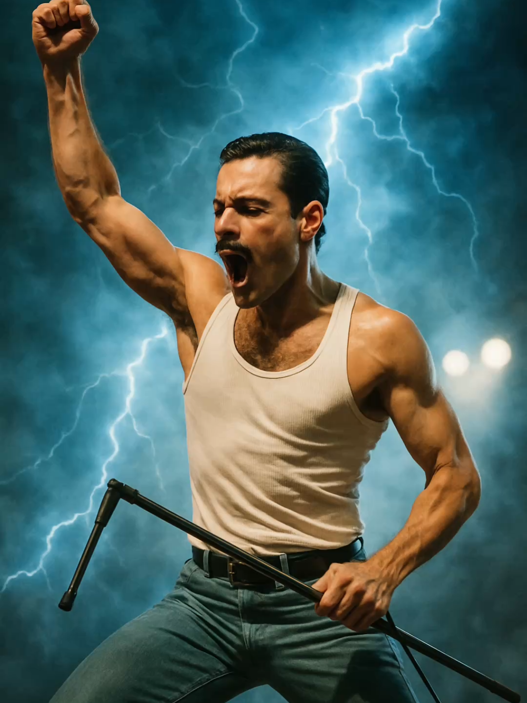 Somebody to Love - Matt Richards & Mark Langt 📖 The link to the book is in my bio 👆 You don’t need a face to know a legend. Crown. Cape. Half mic. Thunder. This is Somebody to Love. #QuickReviewBook #booktok #FreddieMercury #Queen #musiclegend #rocktok #biography #mustread #musicbooks