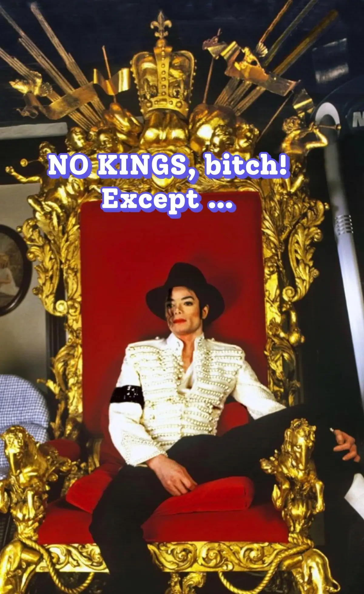 King of Pop, yes. For America, no #noKings