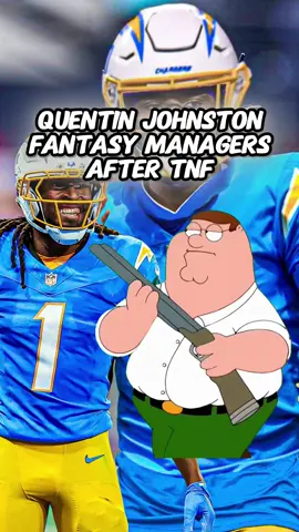 Did Quentin Johnston do you dirty on TNF? • Comment🫵👉 🏆Follow ELITE Fantasy Content & win YOUR LEAGUES!!🏆 #quentinjohnston #lachargers #FantasyFootball #fyp #viral  @FANTASY SHOT CALLERS  @FANTASY SHOT CALLERS  @FANTASY SHOT CALLERS 