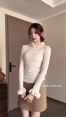 Áo len tăm cổ bèo hai lớp#aolentam#xuhuong #aolenquangchau#thinhhanh 