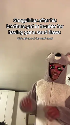 I’m sure this will have no negative effects for his sons……..right?!???       #warhammer40k #warhammercommunity #fyp #spacemarines #fatherson 