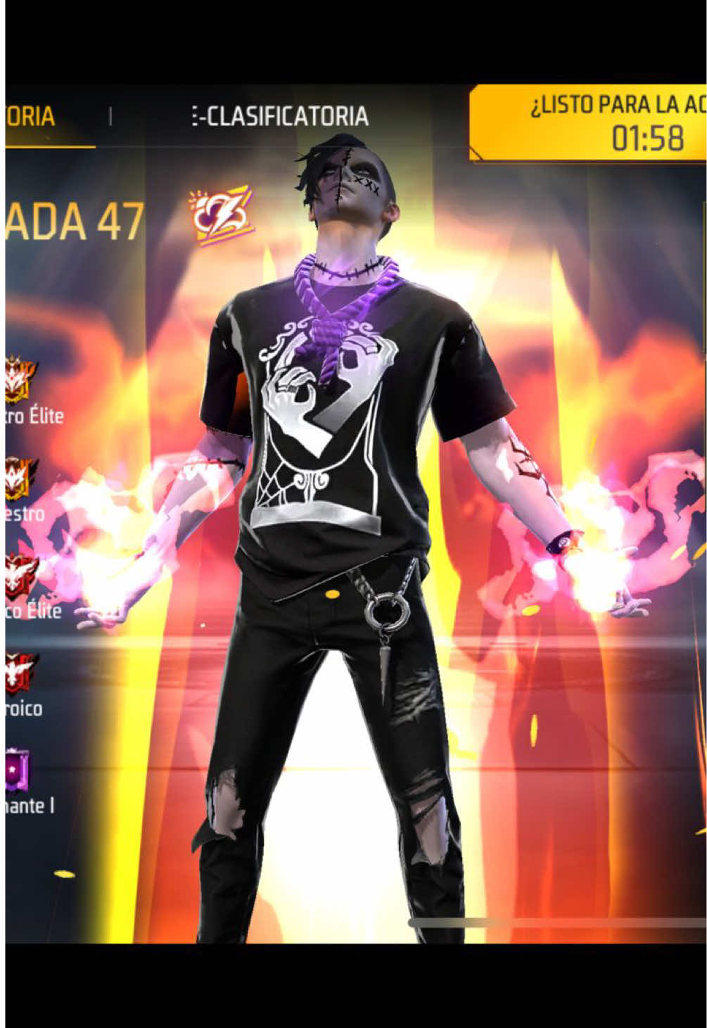 JUGANDO CON LA SKIN DE LA NUEVA TIENDA MISTERIOSA #free_fire #freefire_lover #granmaestro #freefire #granmaestroiii 