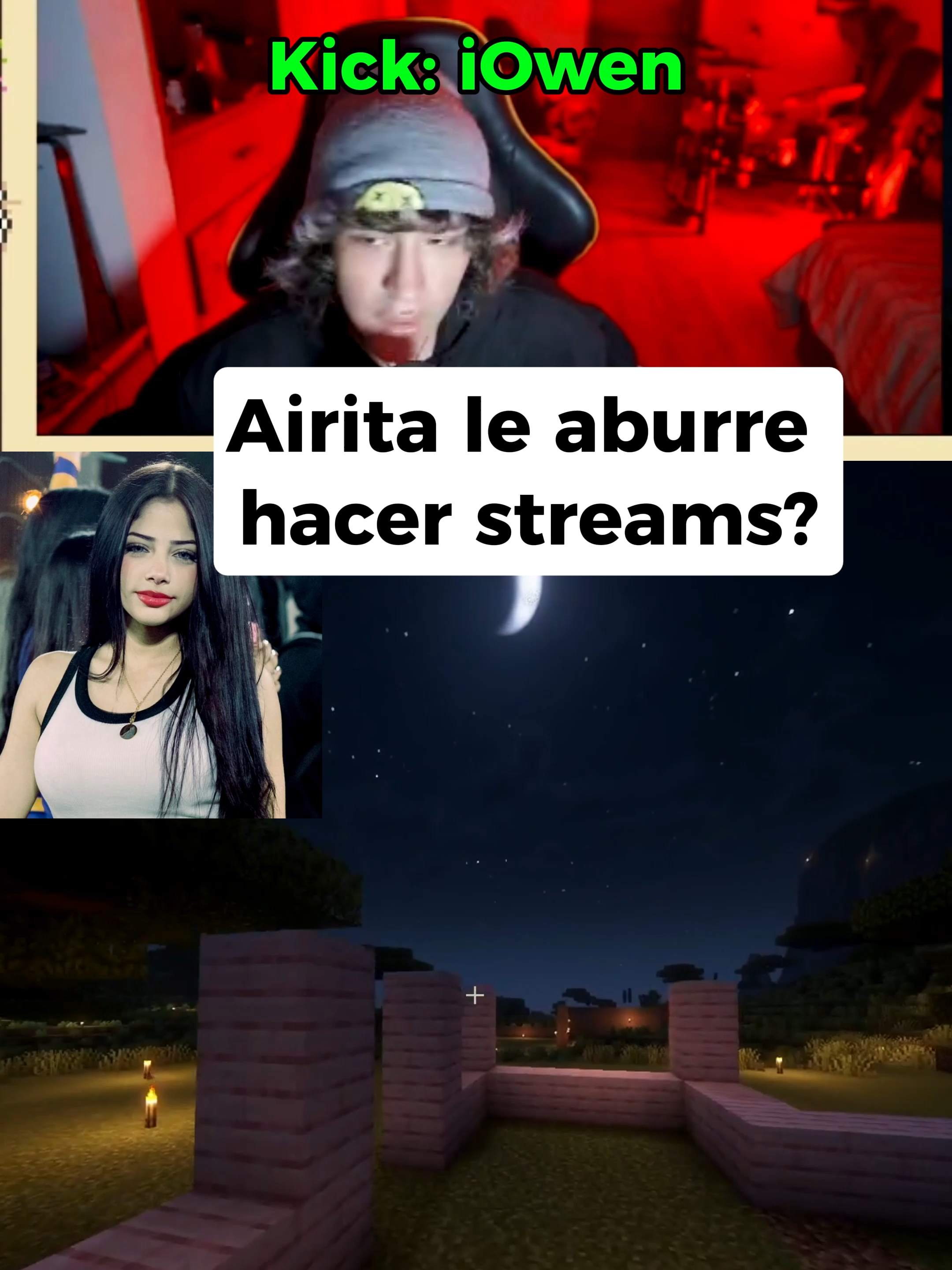 TONCES PA QUE HACE? XDDD #paratiiiiiiiiiiiiiiiiiiiiiiiiiiiiiii #viralvideos #tiktokviral #Minecraft #humortiktok #humor #kickclips #streamer #kickperu @iowen_