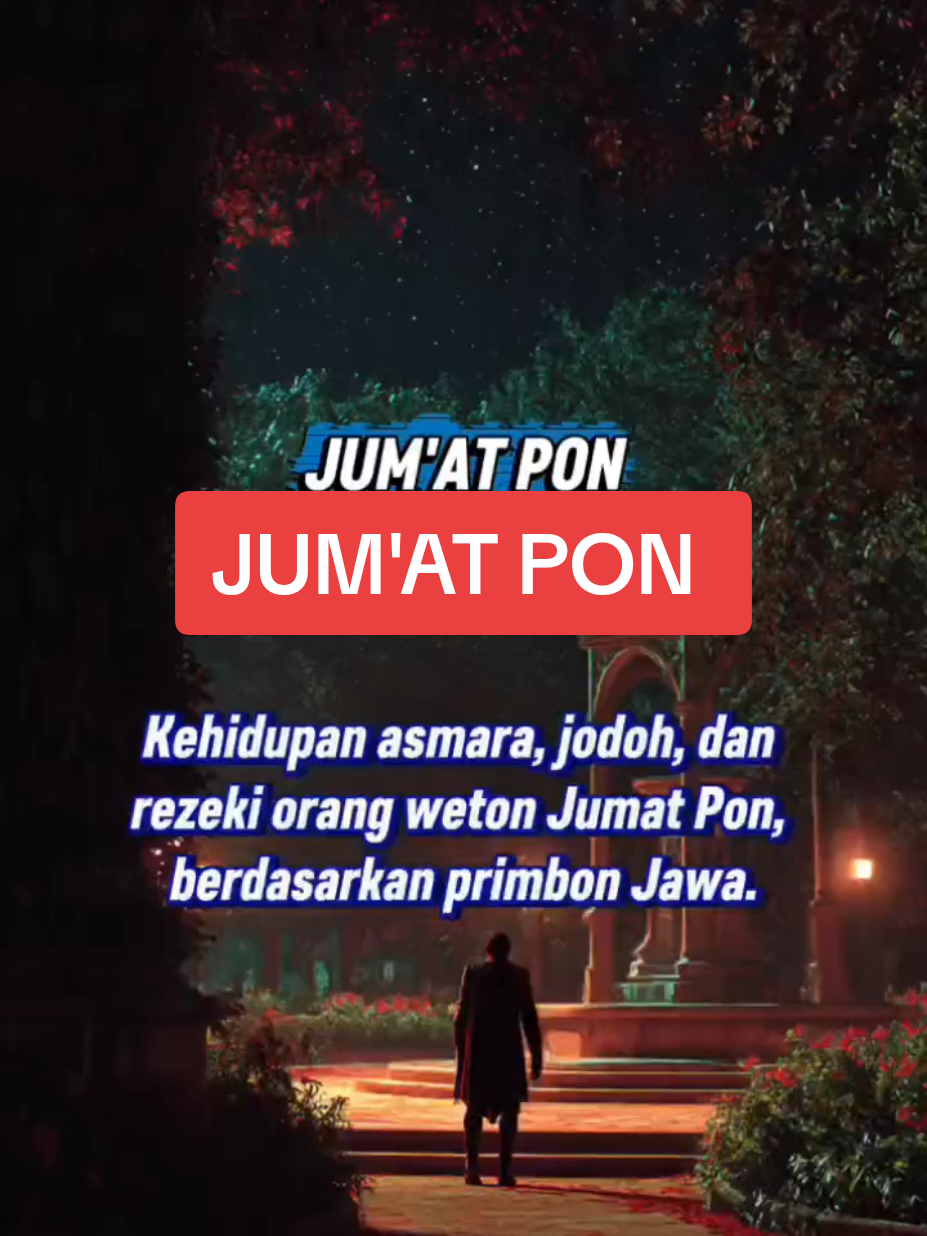 JUM'AT PON  #jumatpon  #wetonjawa  #primbonjawa  #jawapride 
