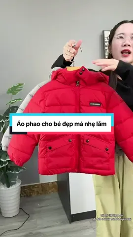 Áo phao cho bé đẹp mà nhẹ lắm #changchumchim #xuhuong #aokhoac #aokhoacchobe #aokhoacbetrai 