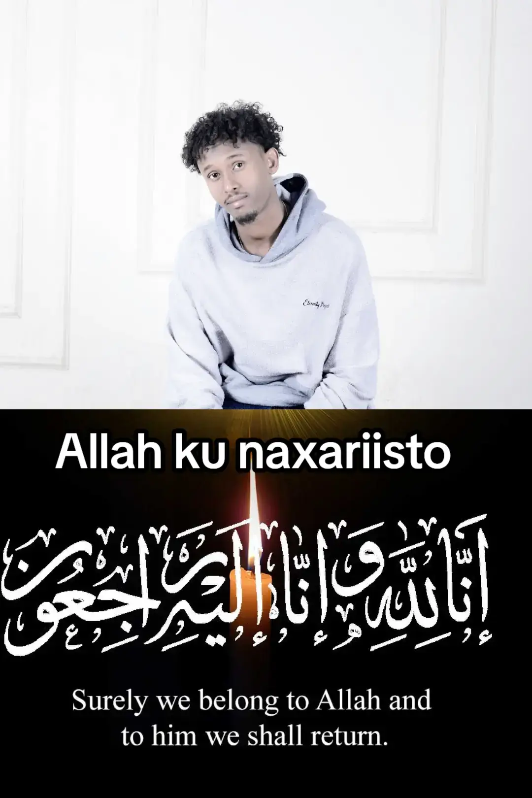 Allah ya raxmah Boowe  kama dambeynayo insha allah 