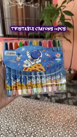 Twistable crayons 12pcs.#coloring #happykids #twistablecrayon #sulit 