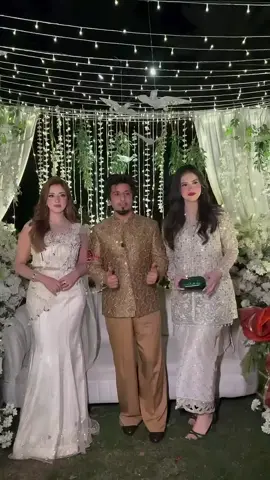 Alina amir with jannat mirza and kanwal aftab at sid rapper wedding @Alina Amir @Sid Mr. Rapper🔥 @J M 🥀 @Kanwalay🎶 