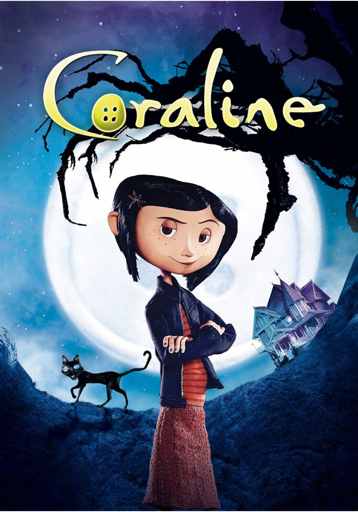 Coraline| película completa en español #coraline #TimBurton #peliculaespañol #fypシ 