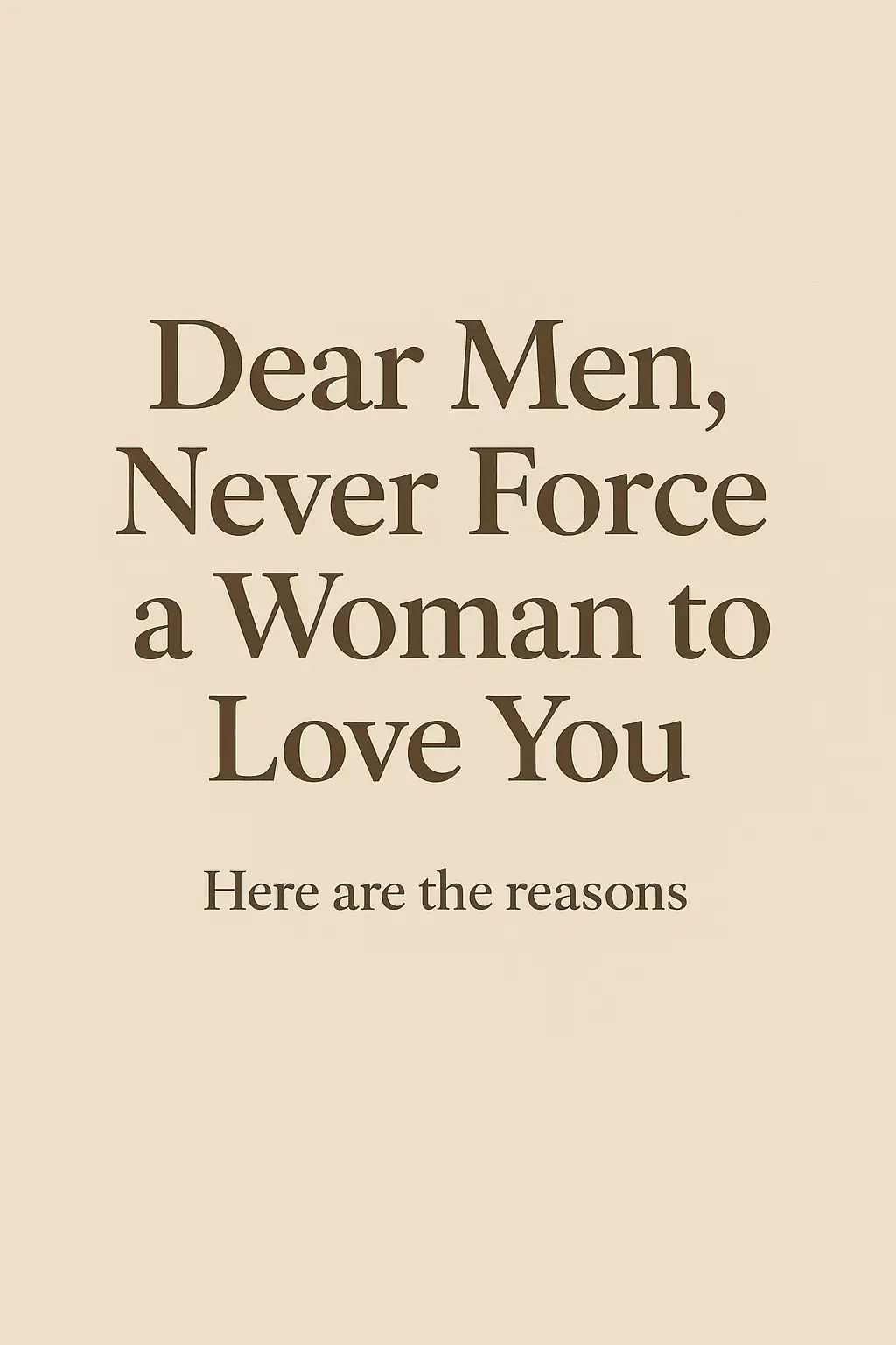 ✨ A woman’s heart is won by care, respect, and patience — not control. #relationshiptalk #menadvice #loveandrespect #foryoupage #emotionaltruth