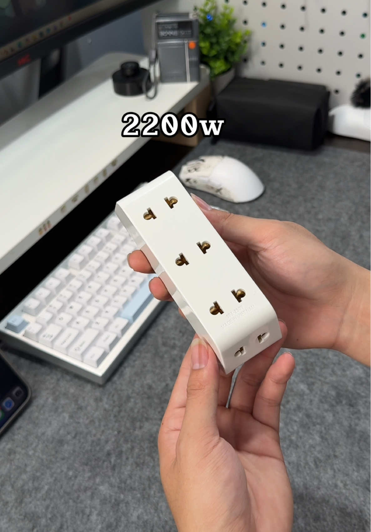 Biến 1 ổ cắm thành 5 ổ ngay lập tức :)) #ocamdienthongminh #ocamdien #ocamdiendanang 