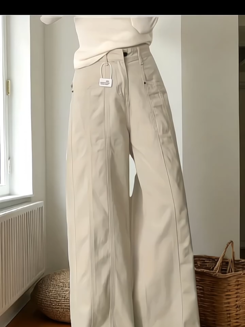 Jeans kerja aprikot untuk wanita..,, #bahanademdannyamandipakai  #jeanskerjaaprikotuntukwanita  #nyamandanhalusbahannya 