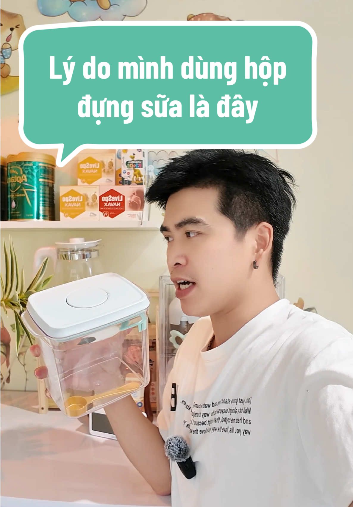 Lý do nhà mình sửa dụng hộp đựng sữa ? #sonsovo #muataitiktok #bobimsua #ankou 