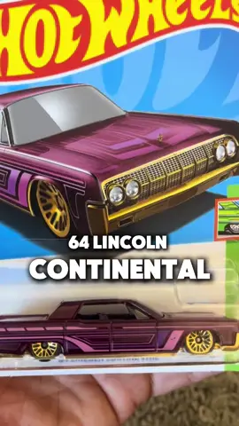 64 Lincoln Continental Basic HotWheels  #hotwheelscollections #hotwheelscollector #hotwheelsenthusiast #minimotorhub #hotwheelsdaily 