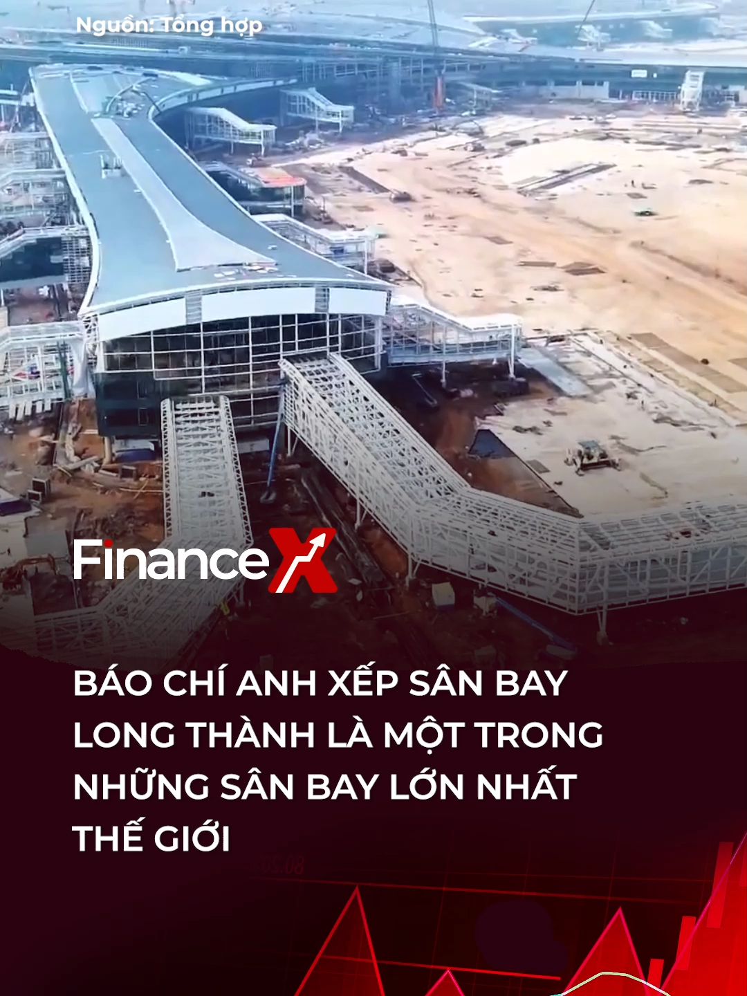 Sân bay Long Thành đến khi hoàn thành có thể đón tới 100 triệu hành khách mỗi năm và sẽ trở thành một trong những sân bay lớn nhất thế giới - cạnh tranh với các sân bay ở Dubai và Dallas #financex #tiktoknews