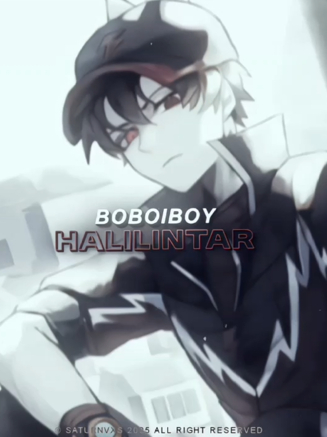 #ELEMENTAL ; #HALILINTAR — his aura in the comic >>> ( credit art: eslelehan_3 | 1_Aljingga | fuyuchinoo on instagram & X ) . . . hashtag: #fypシ #sbcaper🚯 #boboiboygalaxy 