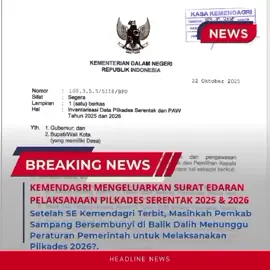 Terbitnya SE Kemendagri No. 100.3.5.5/5118/BPD menegaskan bahwa Pilkades 2026 dapat dilaksanakan tanpa menunggu PP atau Permendagri baru. Dengan demikian, alasan penundaan Pemkab Sampang kehilangan dasar hukum. Kini persoalannya bukan lagi soal regulasi, melainkan kemauan politik: apakah Pemkab siap memulihkan hak demokrasi warga di 143 desa, atau tetap mempertahankan status quo demi kepentingan kekuasaan? @kemendagri_ri @partaigerindra @dpr_ri  #pilkades #sampangmadura #kemendagri #pemdes 