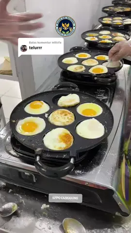 Membalas @mllicfa telur yg digoreng dengan penuh cinta untuk adik-adik tercinta 😻🤗 #makanbergizigratis #mbg #bgn #sppgcanggung 