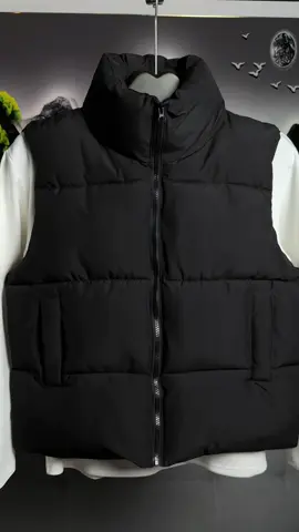 Áo phao gile nam nữ có túi sườn form rộng ZUTEE, Áo khoác phao cổ cao Menswear Đen #aophaogile #aokhoacnamnu #aomuadong #thoitrangnamnu #xuhuong 