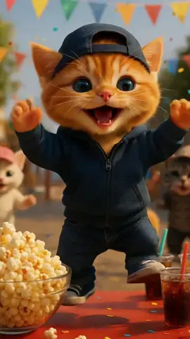 El que no baile no come bizcocho 🎂🐾🐾🐾🐾🐾Michi está feliz por tu cumpleaños! Pero el que  no baile no come bizcocho #nuevamusica #bizcocho #temazo #fyp #foryou 