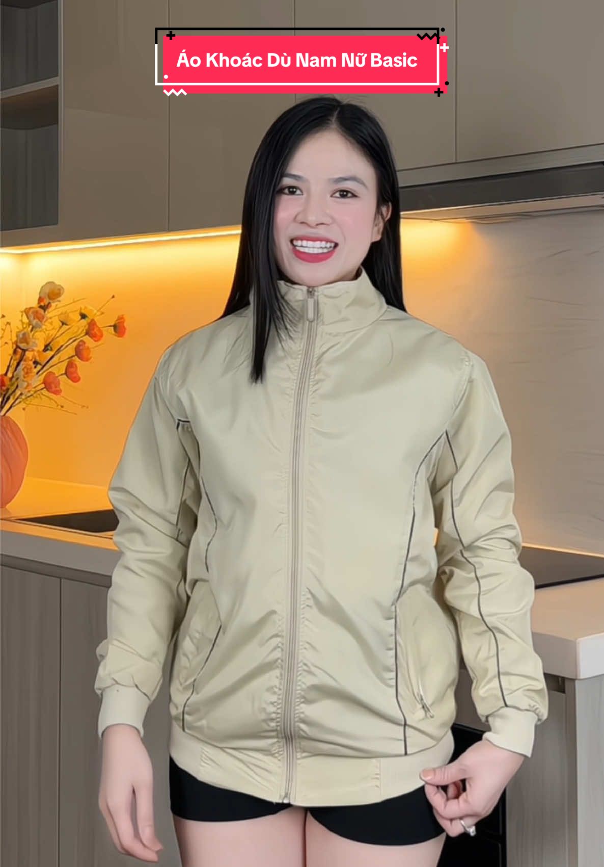 Áo Khoác Dù Nam Nữ Basic