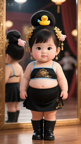 Cute Baby Dance~ #cutebaby #babydance #cutedance #funnybaby #aidance 