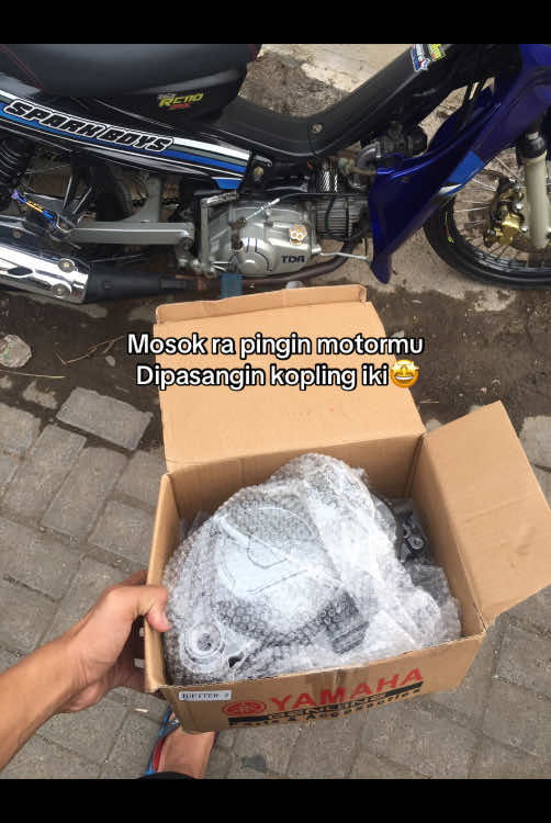 Buruan CO bolo☝🏻😋 #vegablueboys💙 #kopling #bakkopling #koplingmotor #koplingmanual #yamaha #tdrracing #masukberanda #fyp 