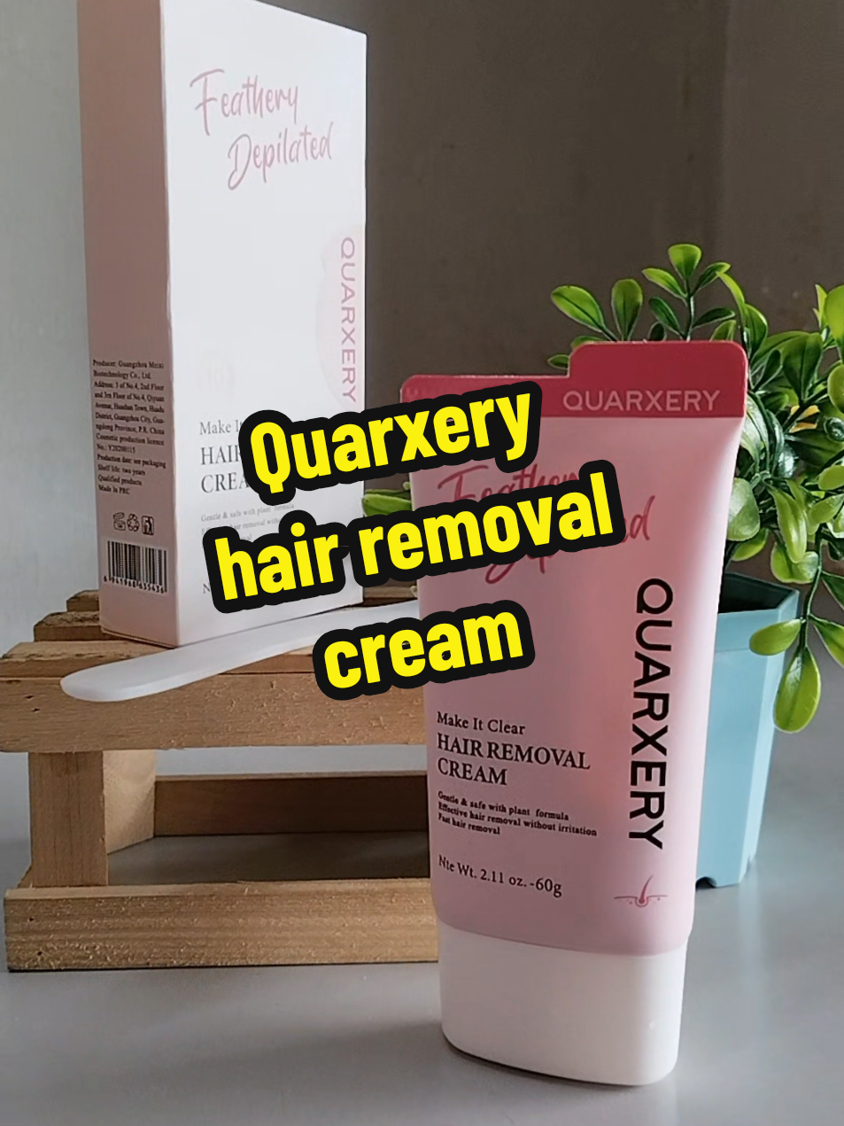 sekejap je settle, mudah - cepat - tak sakit 😌@quarxery.beauty.my  #quarxeryhairremovalcream #quarxery #hairremovalcream #krimbuangbulu #hairremoval 