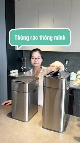 Nhà đủ thùng rác mà ai cũng hỏi thùng rác đâu #metayreview #thungrac #thungracthongminh #thungractudong 
